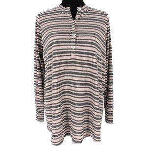 NWT Show Me Your MuMu Striped Hibernate Henley S